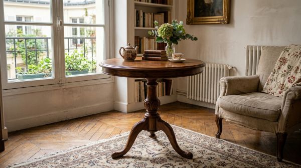 5 critères essentiels pour sélectionner le guéridon en bois parfait