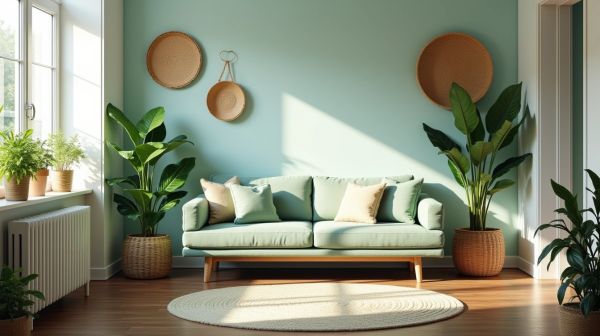 Associer les bonnes couleurs au vert d'eau pour un intérieur apaisant